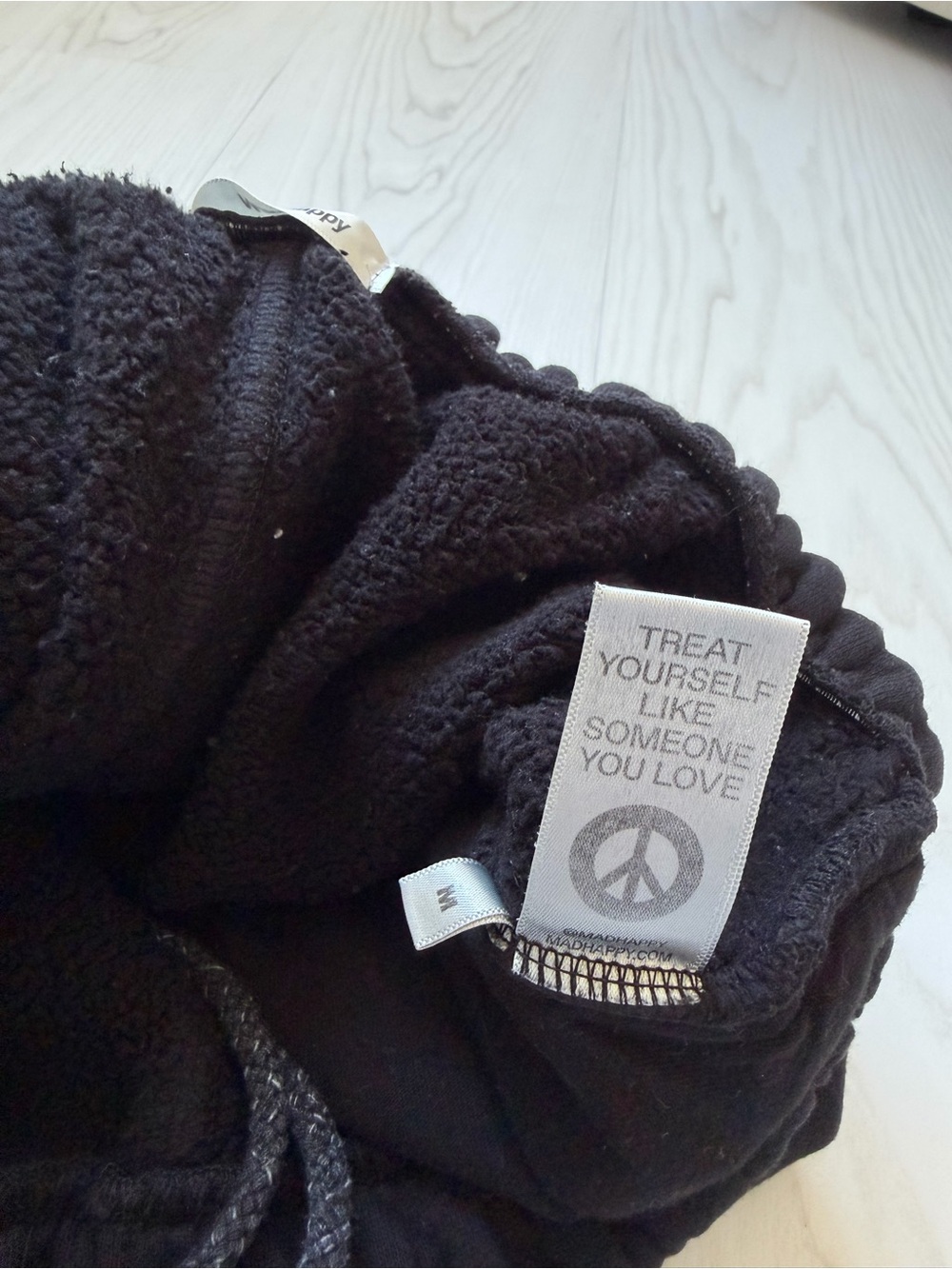 Madhappy Classics Fleece Sweatpant Black - Picture 4 of 4